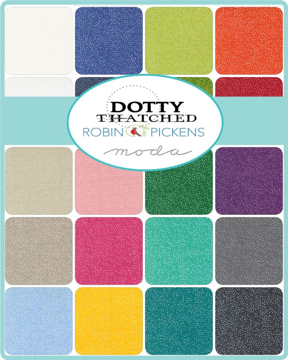 Charm Pack - Dotty Thatched