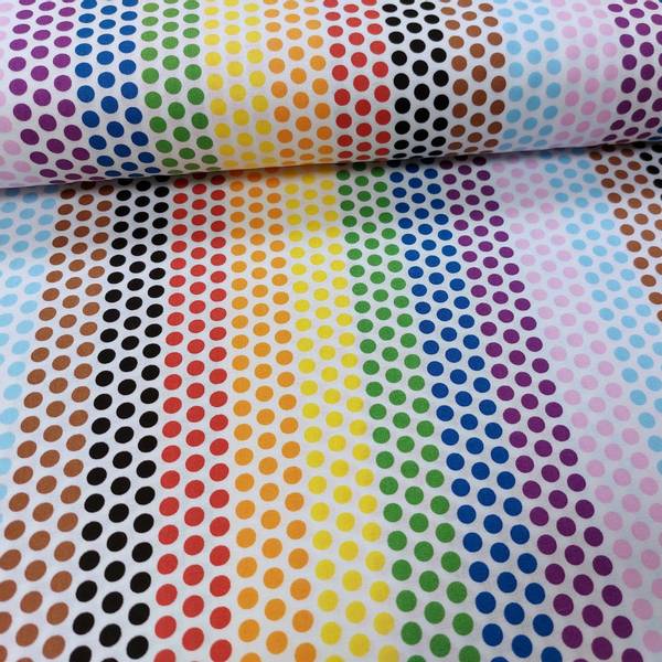 Bilde av Rainbow Dot - prikker på hvit