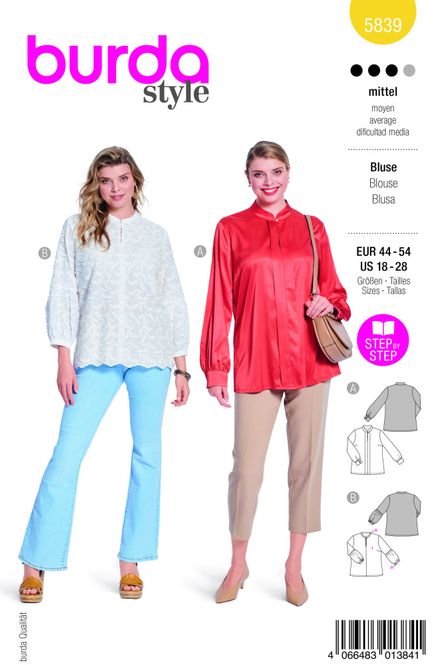 Hovedbilde 5839 - Burda - bluse