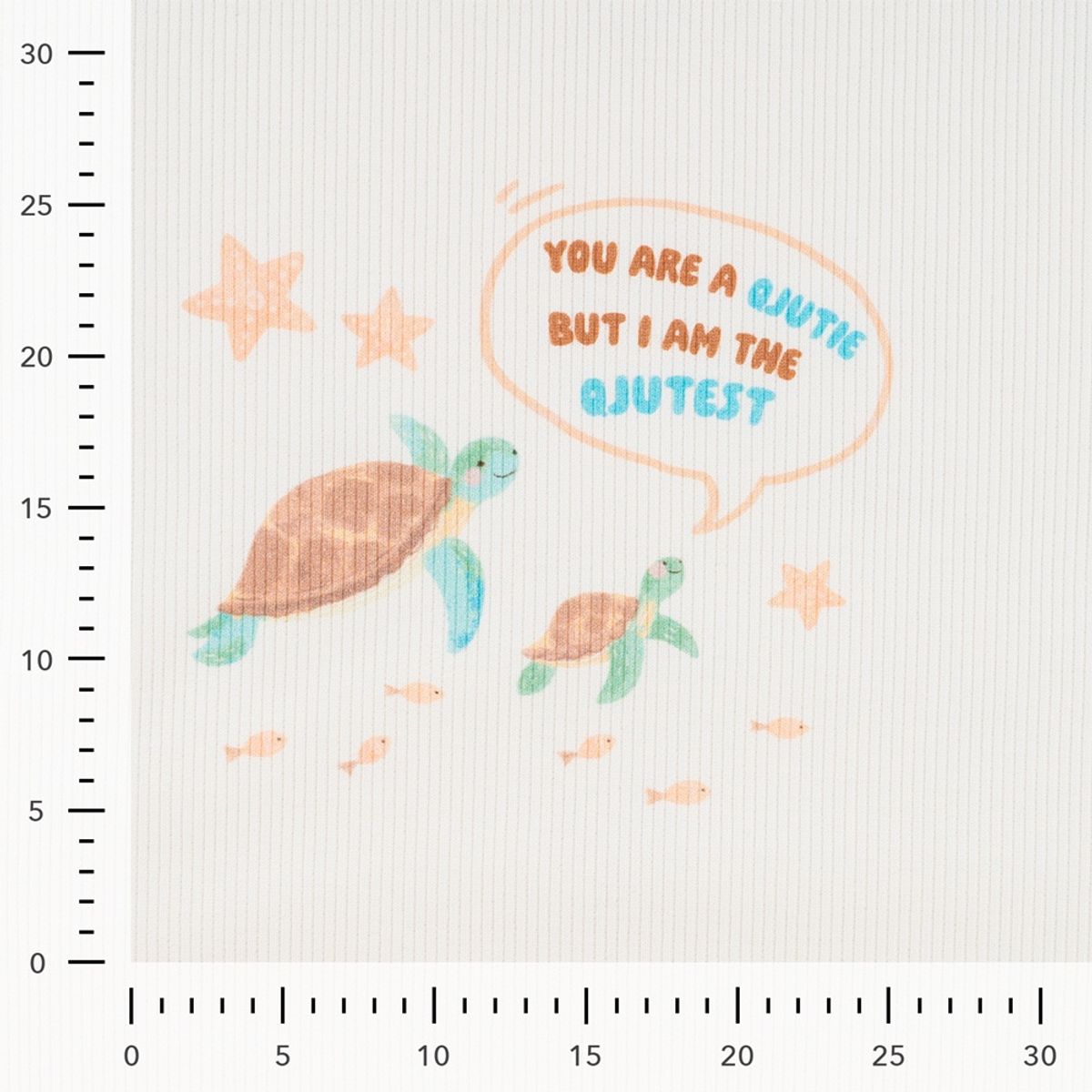 Ribbjersey, panel – skilpadde