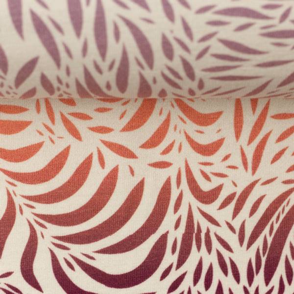 Bilde av Bomullsjersey - Breeze - rosa-lilla