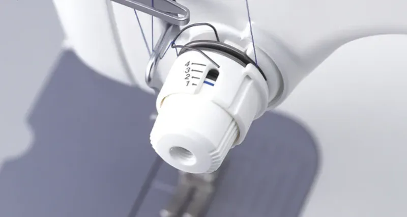 Demosalg -  Juki TL-2200 QVP mini rettsømsmaskin