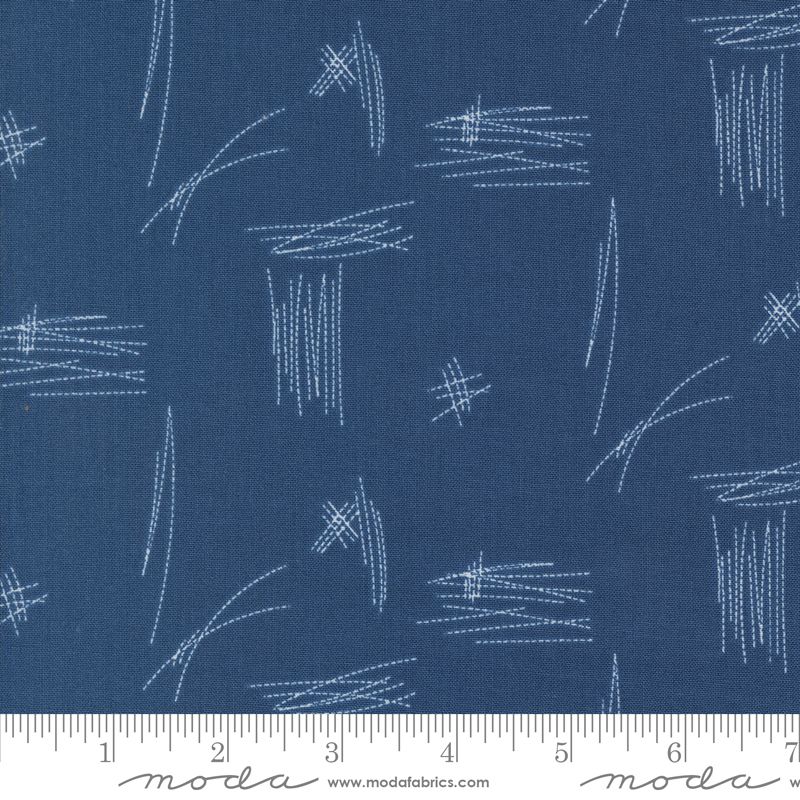 Bluish - stitches/ sting, mørkblå