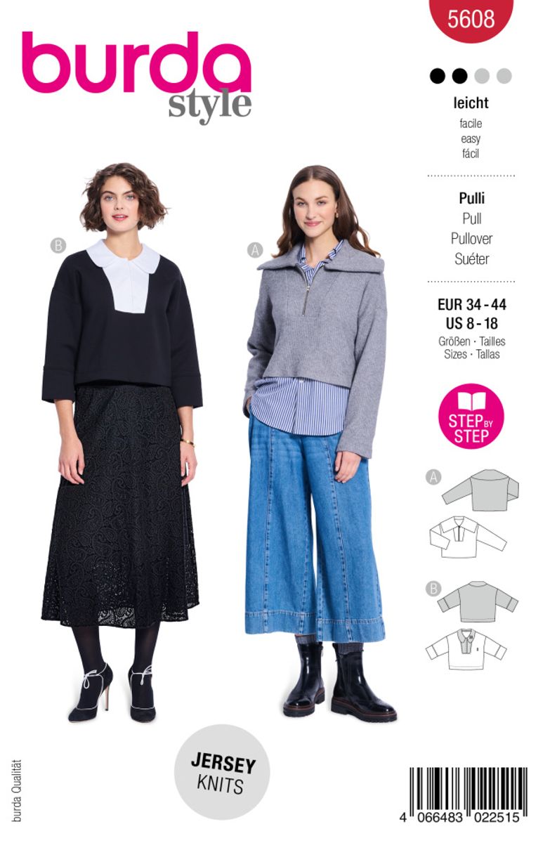 5608 - Burda - genser