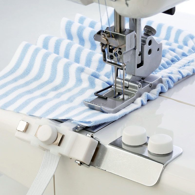 Janome - elastikkrynkeapparat, bred 