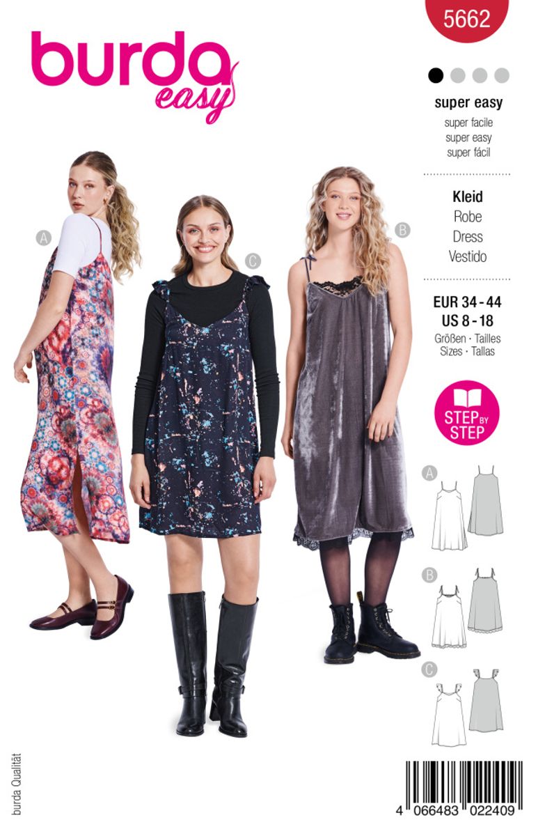 5662 - Burda - kjole