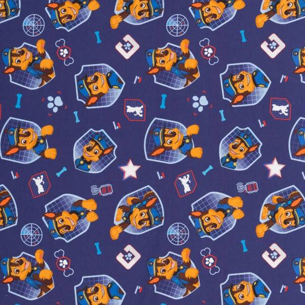 Bilde av Bomullsjersey - 7 cm Paw Patrol på marine