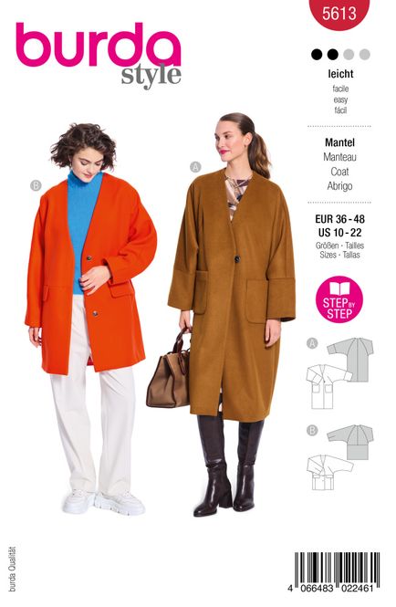 Hovedbilde 5613 - Burda - kåpe