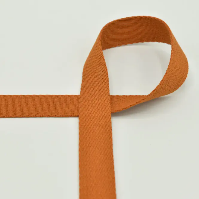 Hovedbilde Webbing, soft, 25 mm, cognac