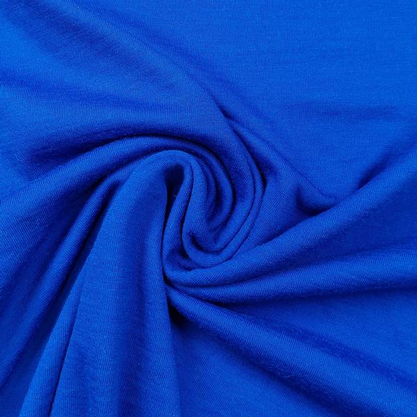 Bilde av Ull-jacquard jersey - turkis/koboltblå