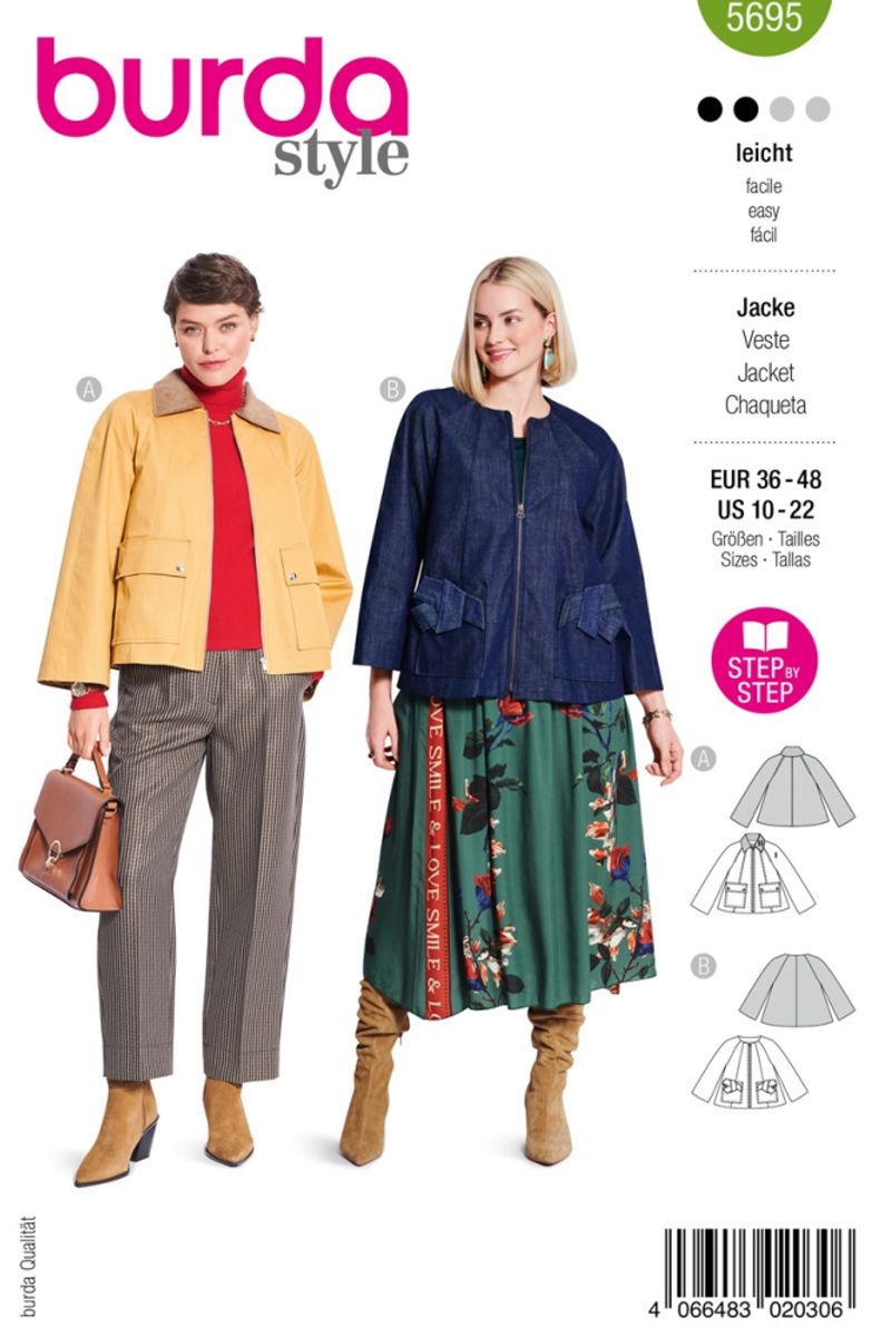 5695 - Burda - jakke