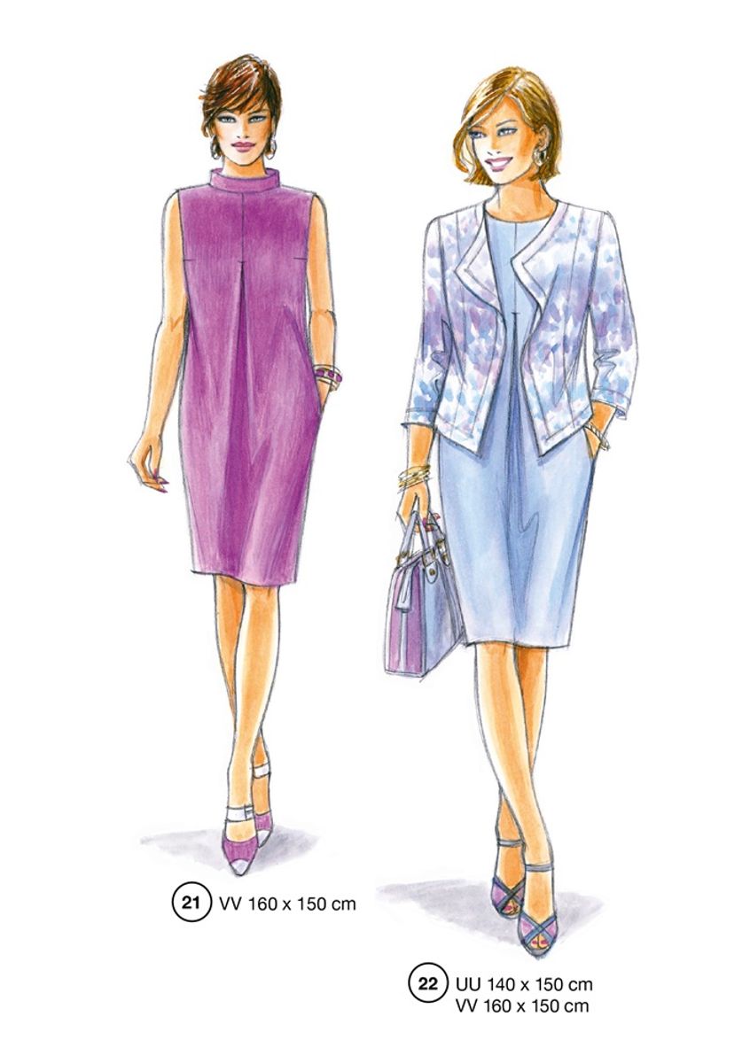 Lutterloh - nr. 36 - Classic 6 - pluss size mønster