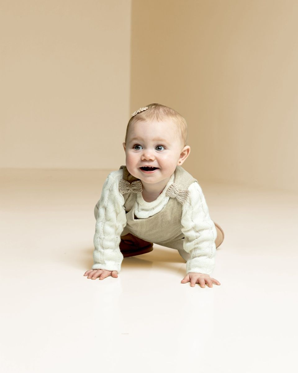 Babykord 21W - Sand m/glitter