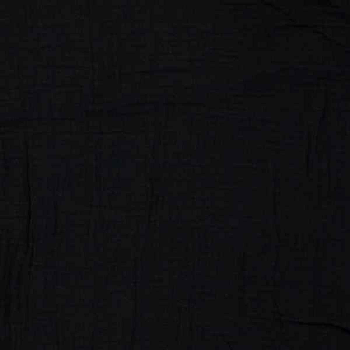 Musselin - sort, 140 cm