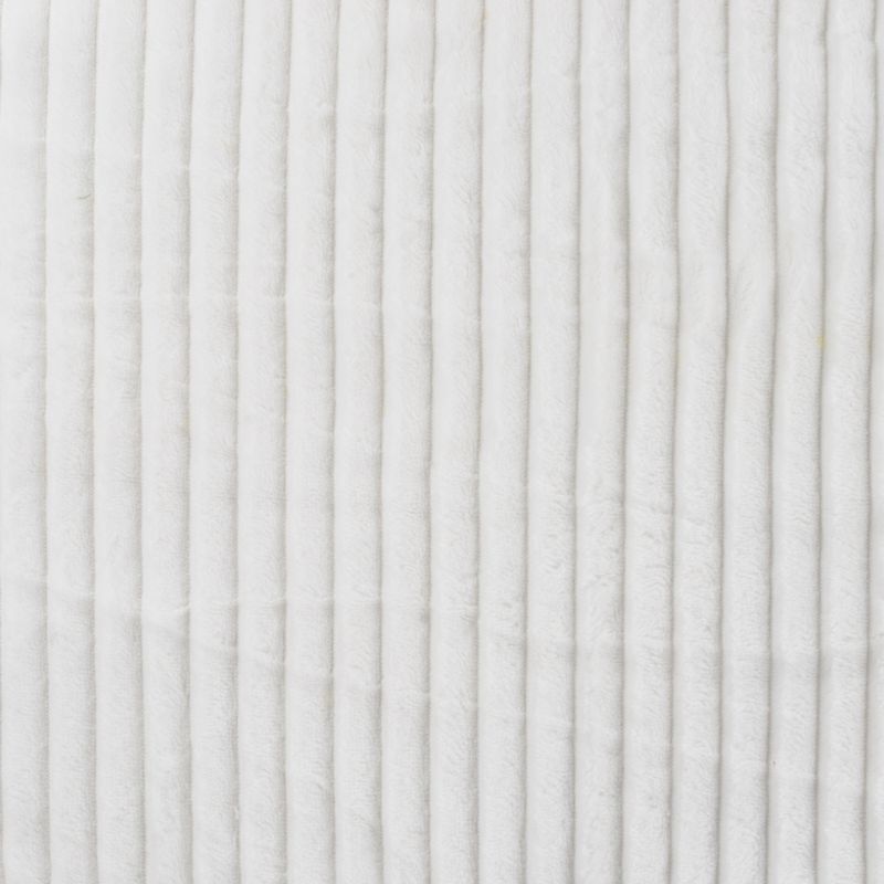 25 cm Luksusfleece - striper, offwhite