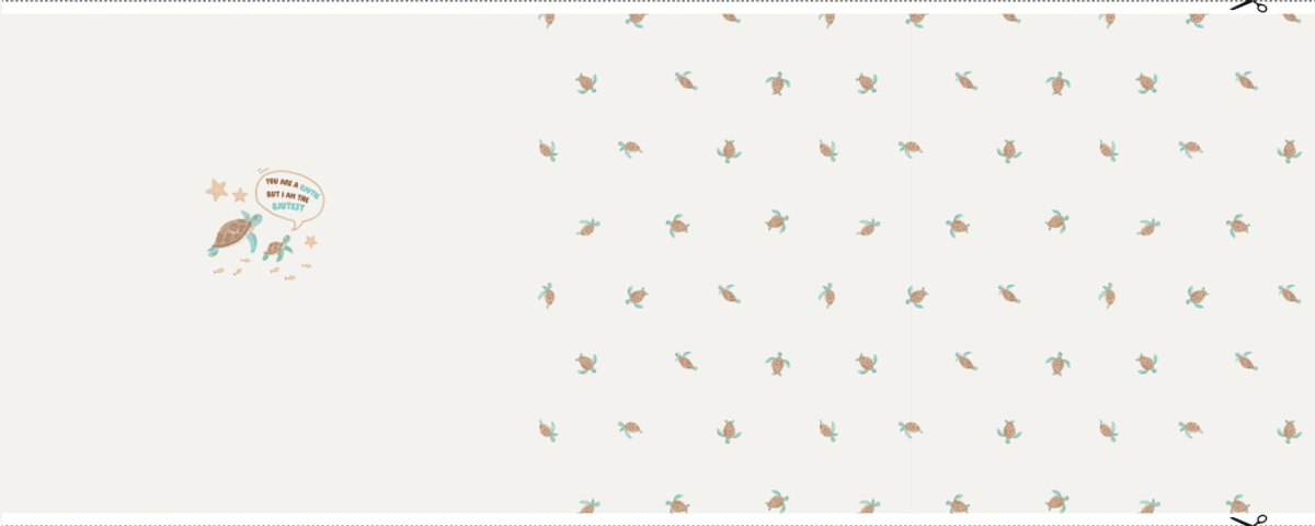 Ribbjersey, panel – skilpadde