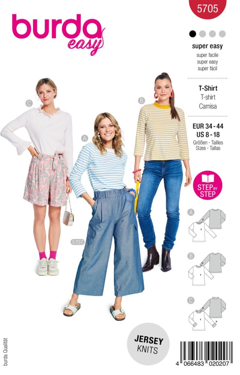 5705 - Burda - genser