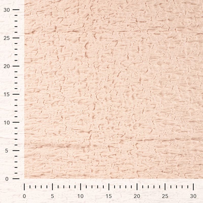 Bomullsjersey, Cloque - sand