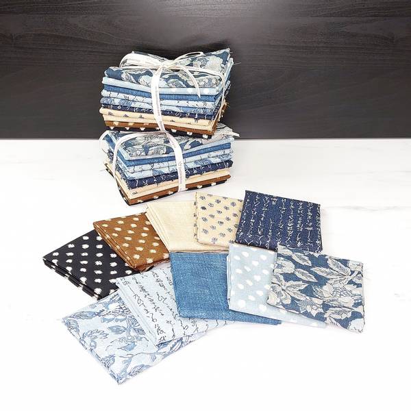 Bilde av Yukata - stoffpakke, 30x110 cm, 10st.